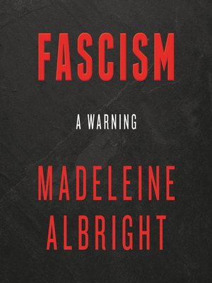 cover image of Fascism: A Warning